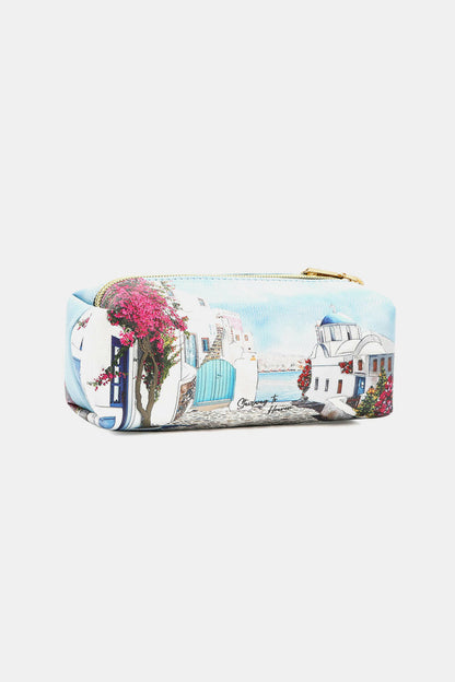 Nicole Lee USA Printed Handbag with Three Pouches.