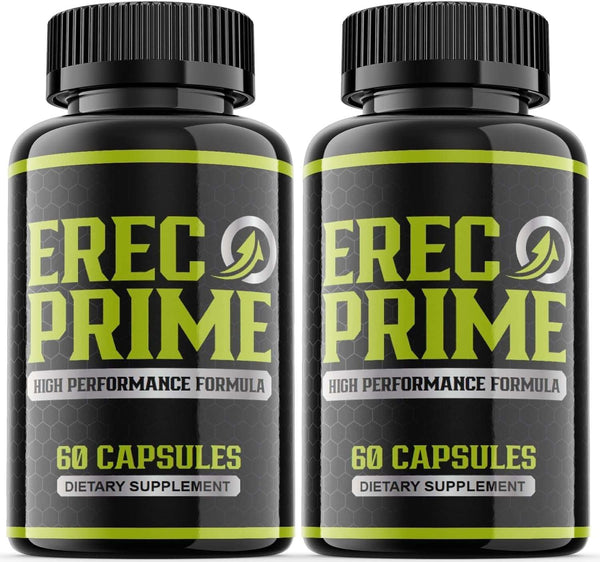 (2 Pack) Erec Prime - Dietary Supplement - 120 Capsules - Premium Erec Prime from S.o Labs - Just $55.99! Shop now at Handbags Specialist Headquarter