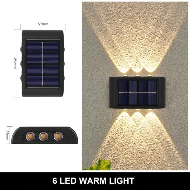 Waterproof Solar Powered Outdoor Patio Wall Decor Light - Premium  from USAdrop - Just $19.99! Shop now at Handbags Specialist Headquarter
