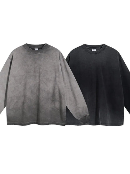 Men's Round Neck Gradient T-Shirt.