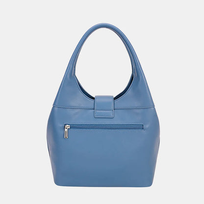 Stylish David Jones Rivet Decor Handbag - Trendsi - Premium Handbags from Trendsi - Just $44.99! Shop now at Handbags Specialist Headquarter
