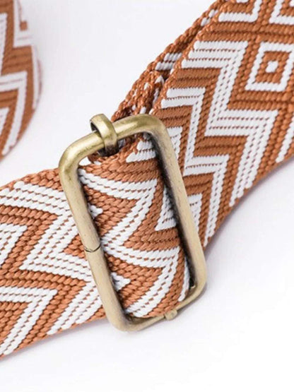 PU Leather Removable Strap Crossbody Bag - Premium Crossbody Bag from Trendsi - Just $47.99! Shop now at Handbags Specialist Headquarter