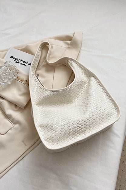 PU Leather Shoulder Bag.