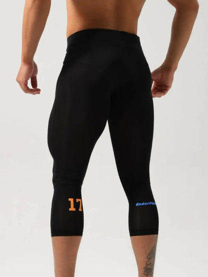 Men's High Waist Active Leggings.