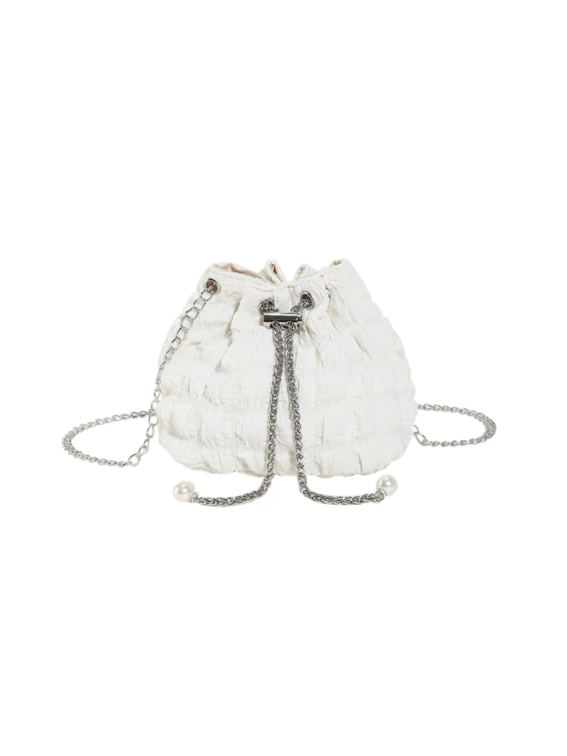 Bubble Texture Bucket Bag.