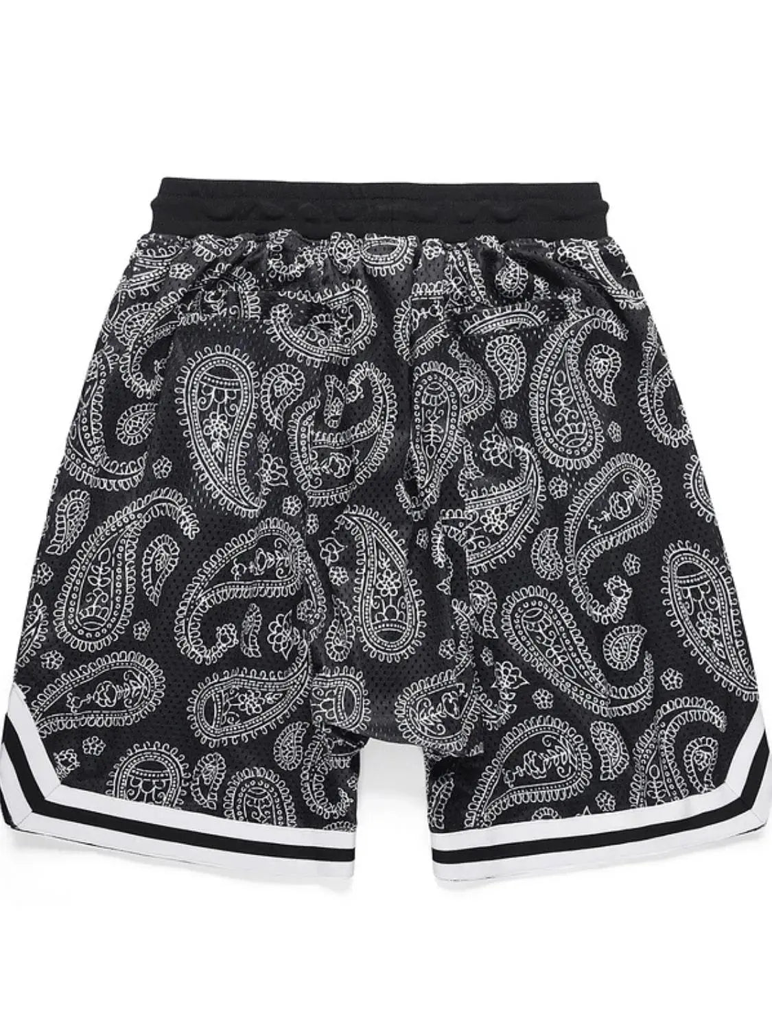 Men's Drawstring Printed Shorts.