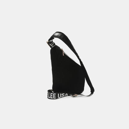 Nicole Lee USA Vegan Leather Leopard & Lip Pattern Crossbody Bag - Premium Wallet from Trendsi - Just $53.99! Shop now at Handbags Specialist Headquarter