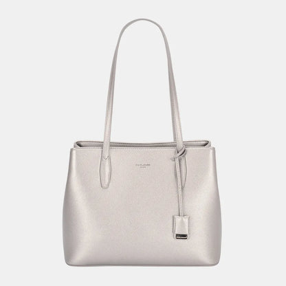 David Jones PU Leather Handbag - Premium Handbags from Trendsi - Just $44.99! Shop now at Handbags Specialist Headquarter