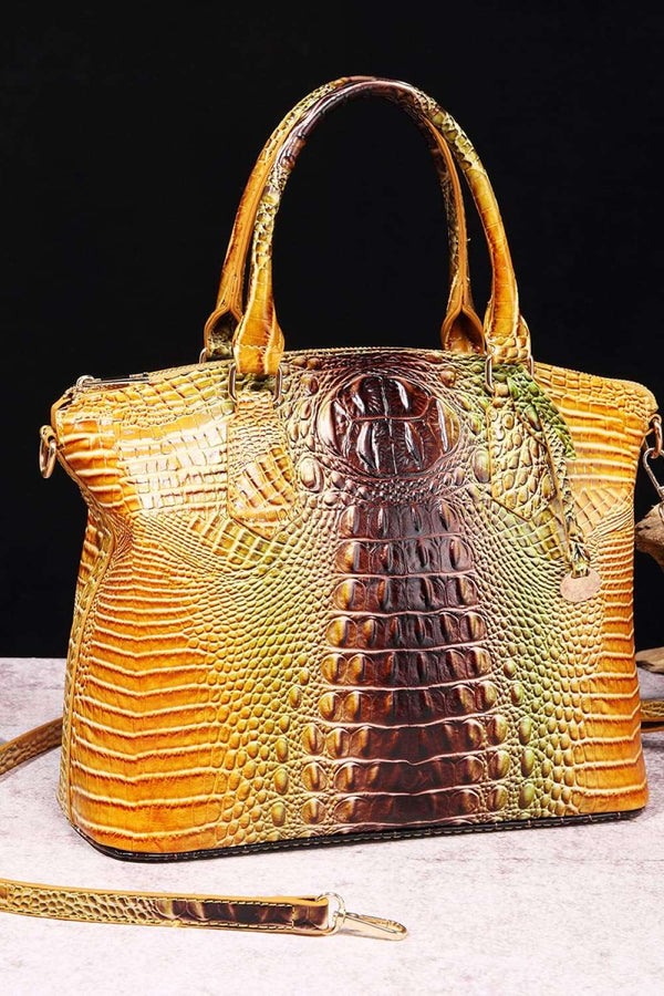 Gradient PU Leather Handbag - Premium handbags from Trendsi - Just $55! Shop now at Handbags Specialist Headquarter