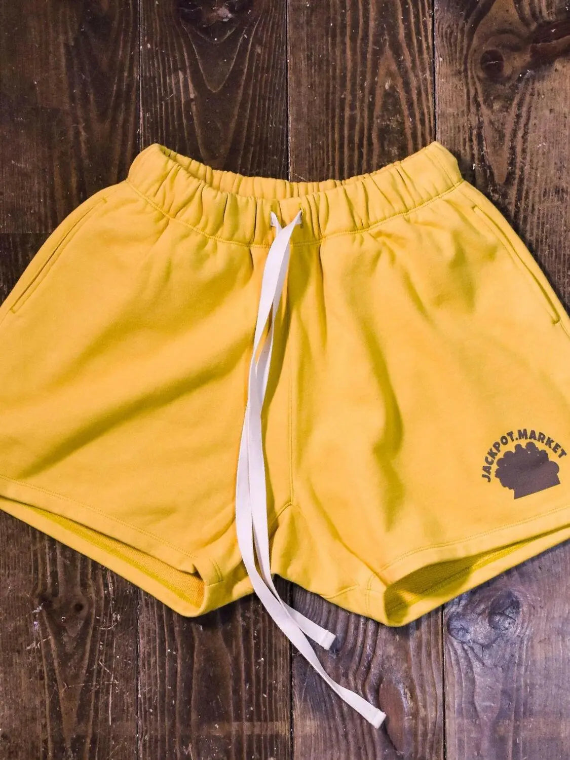 Men's Plus Size Drawstring Shorts with Pockets.