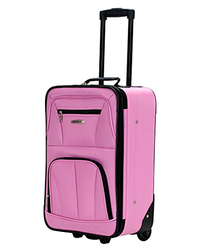 Charcoal Rockland Journey Expandable Luggage Set