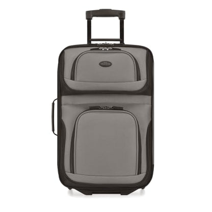 U.S. Traveler Rio Expandable Orange Carry-on