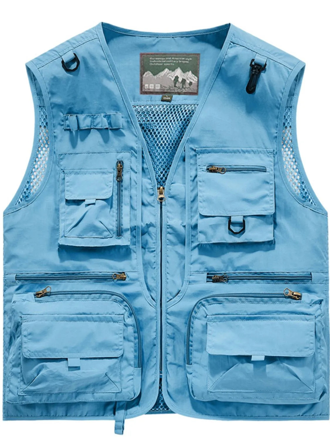 Men's Full Size Zip Up Vest Plus Size - Premium  from Trendsi - Just $28.60! Shop now at Handbags Specialist Headquarter