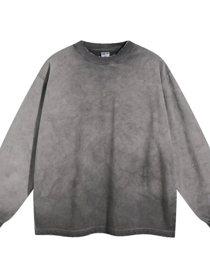 Men's Round Neck Gradient T-Shirt.
