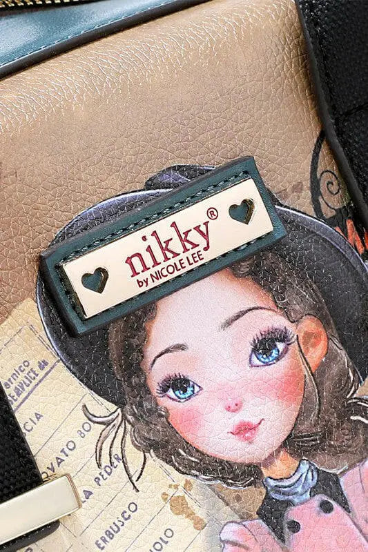 Nicole Lee USA Eco-Leather Boston Bag.