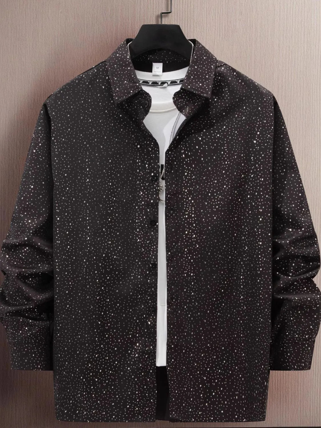 Men's Full Size Button Up Long Sleeve Shirt Plus Size - Premium Men's Shirt's from Trendsi - Just $28.42! Shop now at Handbags Specialist Headquarter