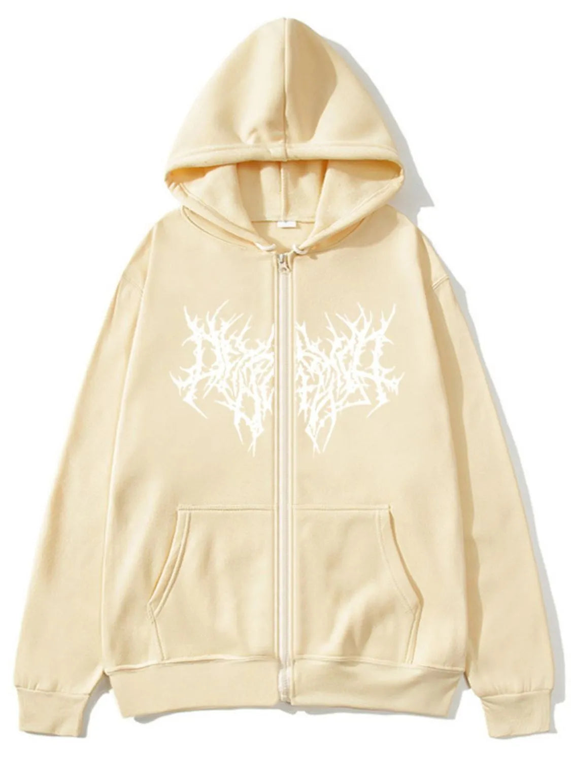 Men's Full Size Zip Up Long Sleeve Hoodie Plus Size - Premium  from Trendsi - Just $24.66! Shop now at Handbags Specialist Headquarter