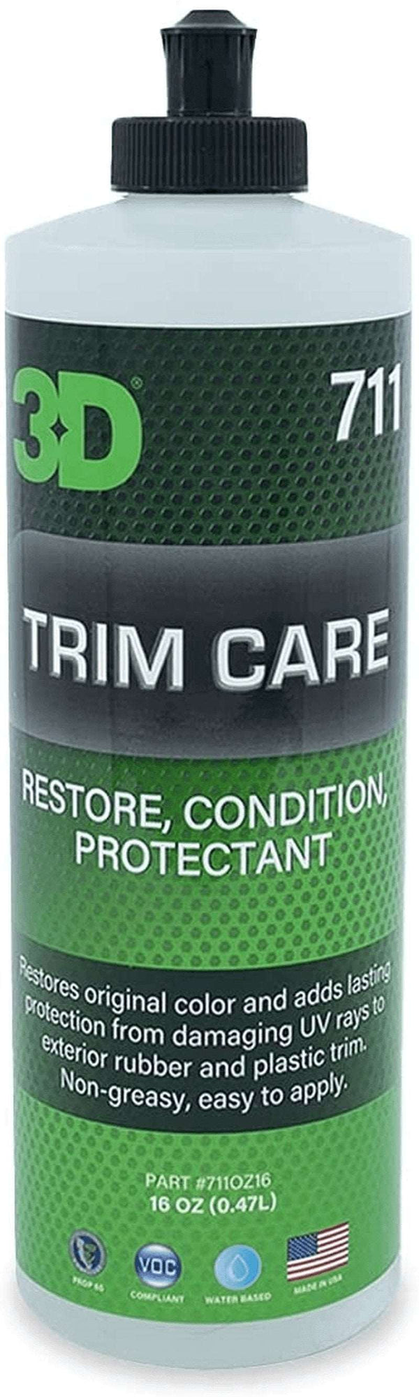 3D Trim Care Restorer of Faded & Dull Plastic, Rubber, Trim & Bumpers - Renews Surface to Original Appearance - Long Lasting Shine & Protection 16Oz. - Premium  from 3D - Just $38.30! Shop now at Handbags Specialist Headquarter