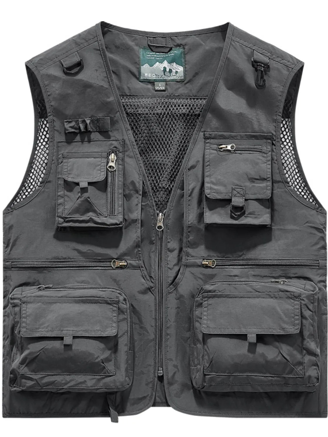 Men's Full Size Zip Up Vest with Pockets Plus Size - Premium  from Trendsi - Just $45.86! Shop now at Handbags Specialist Headquarter