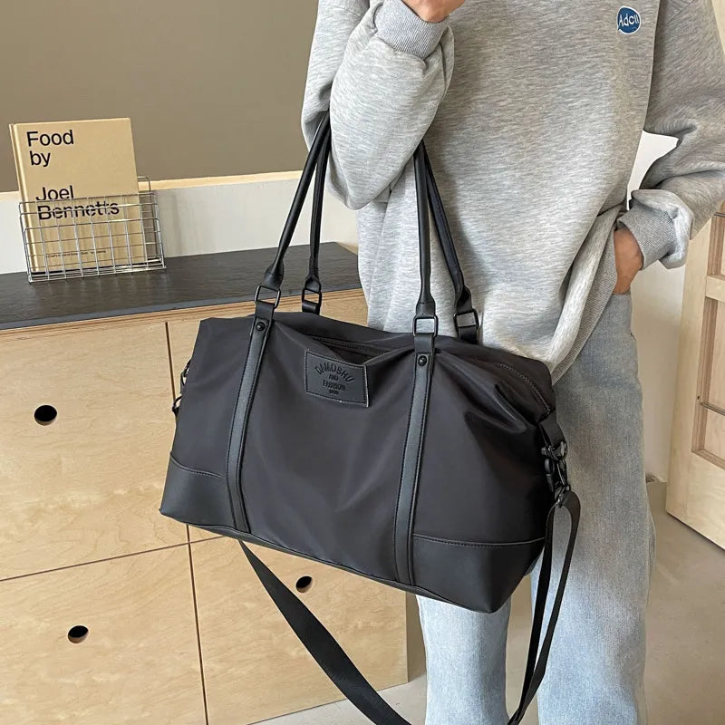 Detachable Crossbody Strap Polyester Travel Bag - Premium travel-bag from Trendsi - Just $44.99! Shop now at Handbags Specialist Headquarter
