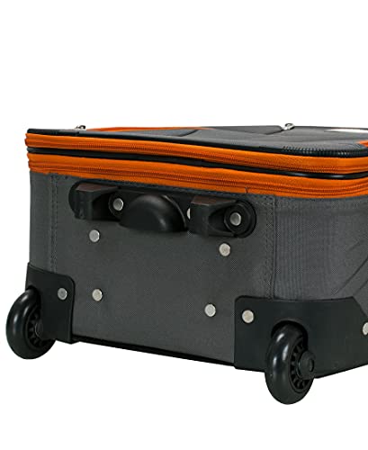 Charcoal Rockland Journey Expandable Luggage Set