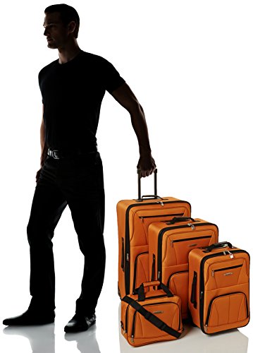 Charcoal Rockland Journey Expandable Luggage Set