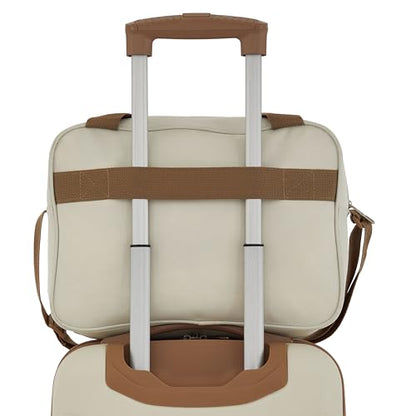 Rose Gold Hardside Luggage Set - 4-Piece Travel Kit