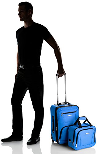 Rockland Expandable Dot Luggage Set - 2 Piece