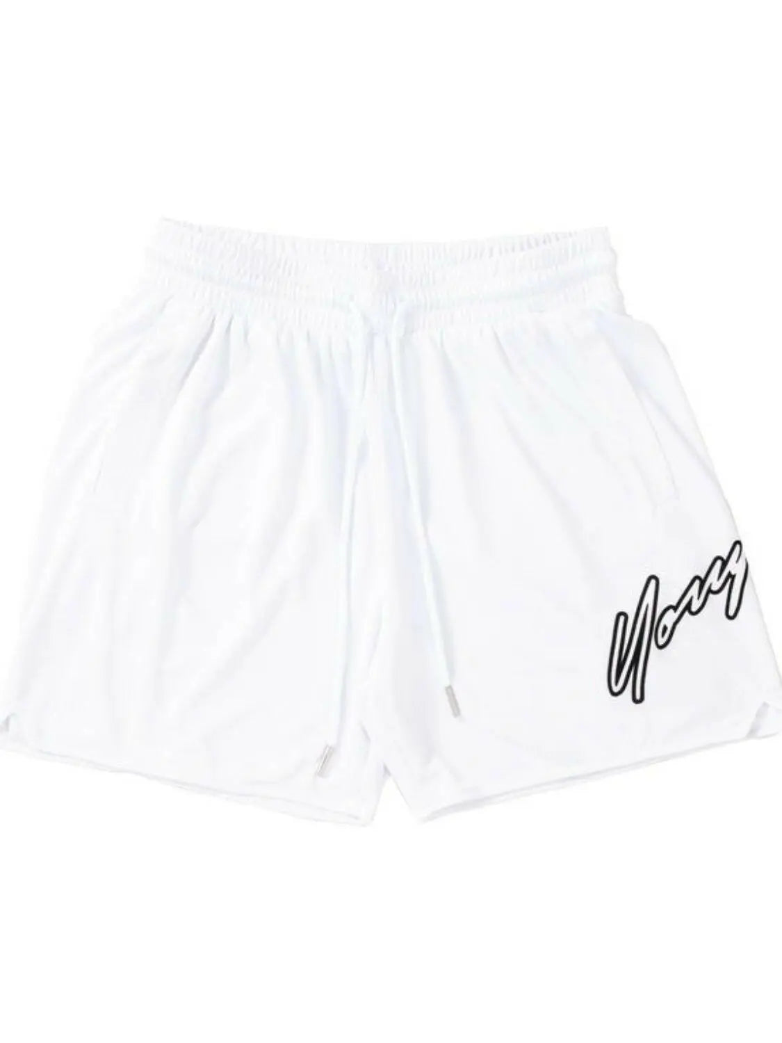 Men's Plus Size Drawstring Shorts.