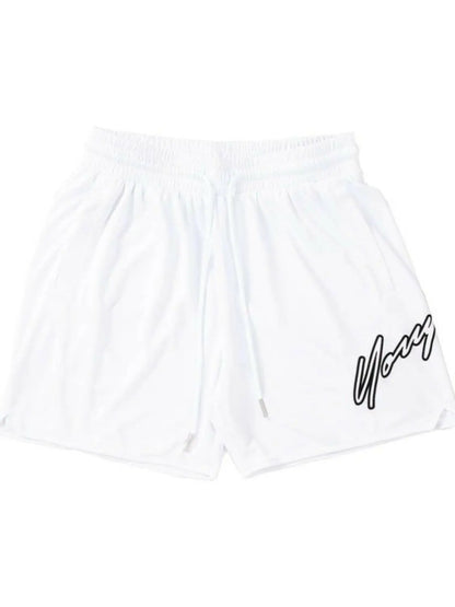 Men's Plus Size Drawstring Shorts.