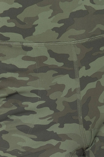 Leggings Depot Camouflage High Waist Leggings - Premium Leggings from Trendsi - Just $45.03! Shop now at Handbags Specialist Headquarter