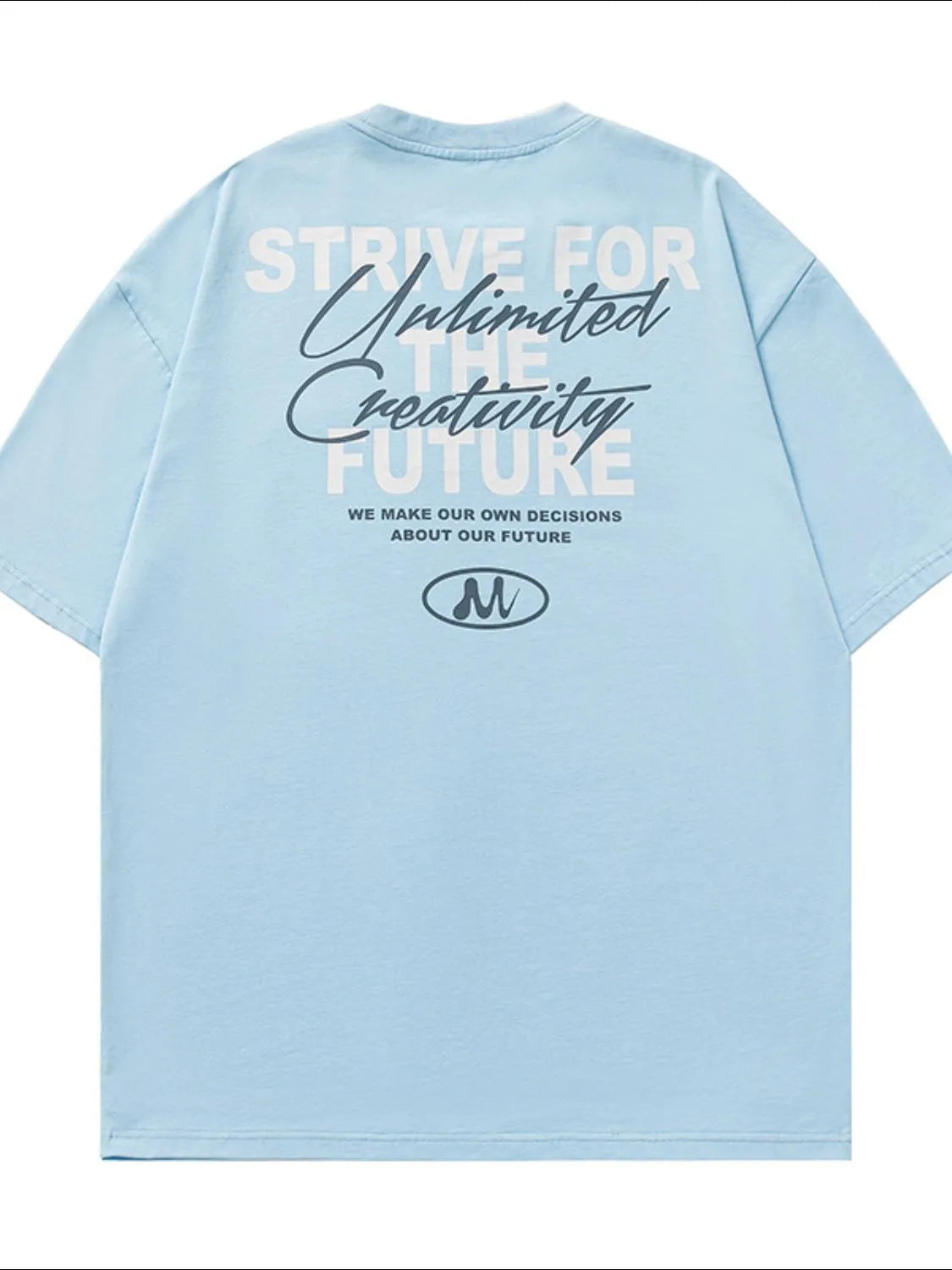 Men's Plus Size Letter Graphic Round Neck Half Sleeve T-Shirt - Premium Men's T Shirt from Trendsi - Just $27.88! Shop now at Handbags Specialist Headquarter