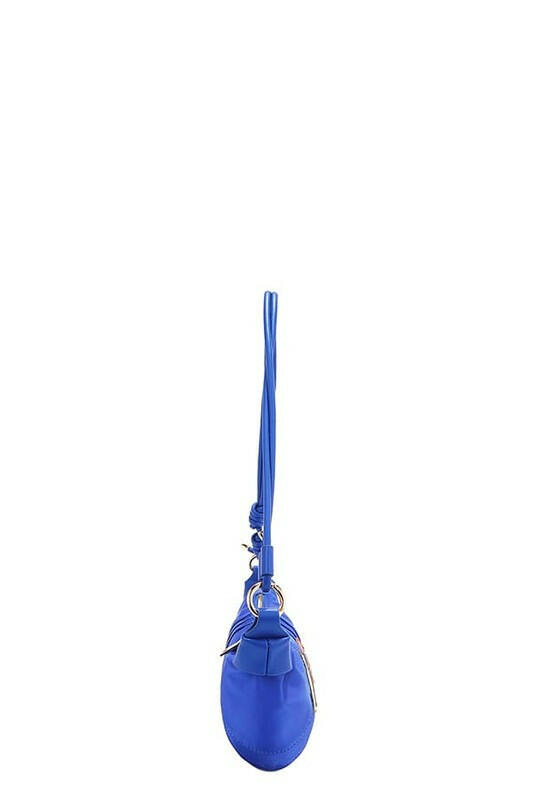 Nicole Lee USA Color Patch Croissant Bag.