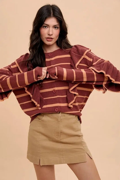 Annie Wear Comfort Stretch Cotton Slit Detailed Mini Skirt - Premium Skirts from Trendsi - Just $26.99! Shop now at Handbags Specialist Headquarter