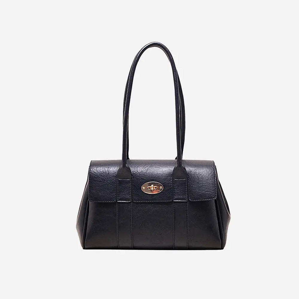PU Leather Shoulder Bag - Premium Handbags from Trendsi - Just $46.99! Shop now at Handbags Specialist Headquarter