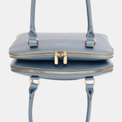 Stylish & Durable David Jones PU Leather Handbag - Premium Handbags from Trendsi - Just $52.99! Shop now at Handbags Specialist Headquarter
