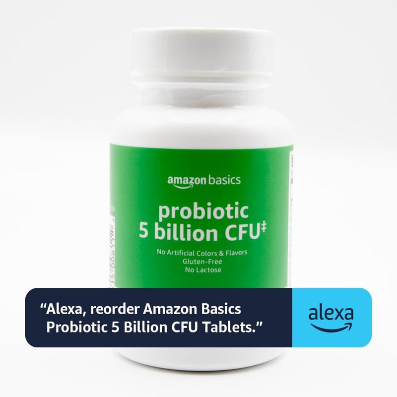 Amazon Basics Probiotic 5 Billion CFU, 8 Probiotic strains with 60 mg Prebiotic Blend, 60 Count Vegetarian Capsules, 2 Month Supply, Supports Healthy Digestion (Previously Solimo) - Premium Health Care from Visit the Amazon Basics Store - Just $19.99! Shop now at Handbags Specialist Headquarter