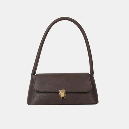 PU Leather Shoulder Bag.
