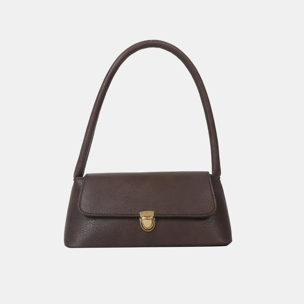PU Leather Shoulder Bag - Premium Handbags from Trendsi - Just $19.99! Shop now at Handbags Specialist Headquarter