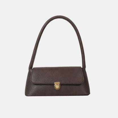 PU Leather Shoulder Bag - Premium Handbags from Trendsi - Just $19.99! Shop now at Handbags Specialist Headquarter