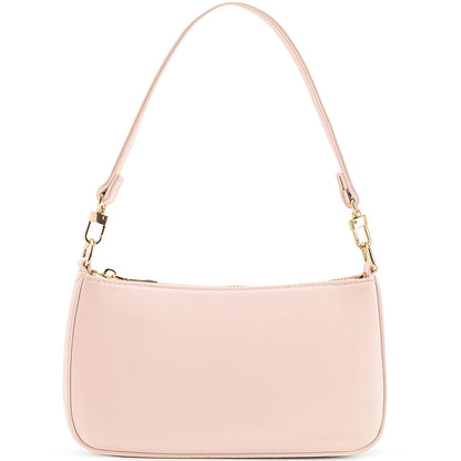 Retro Vegan Leather Shoulder Bag