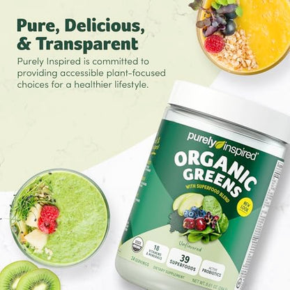 GreenBoost Superfood Smoothie Mix - Unflavored Bliss