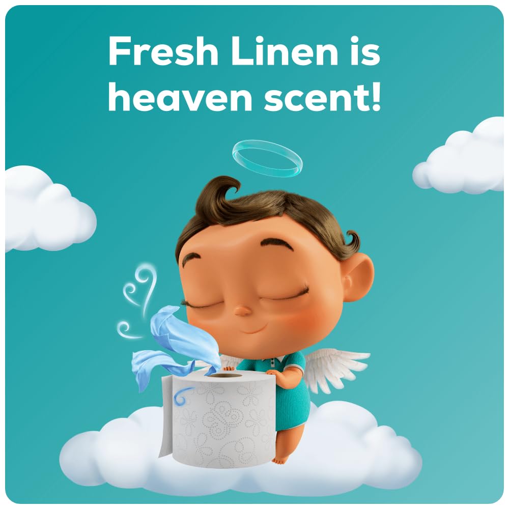 Angel Fresh Lavender Mega Toilet Rolls - Soft & Strong