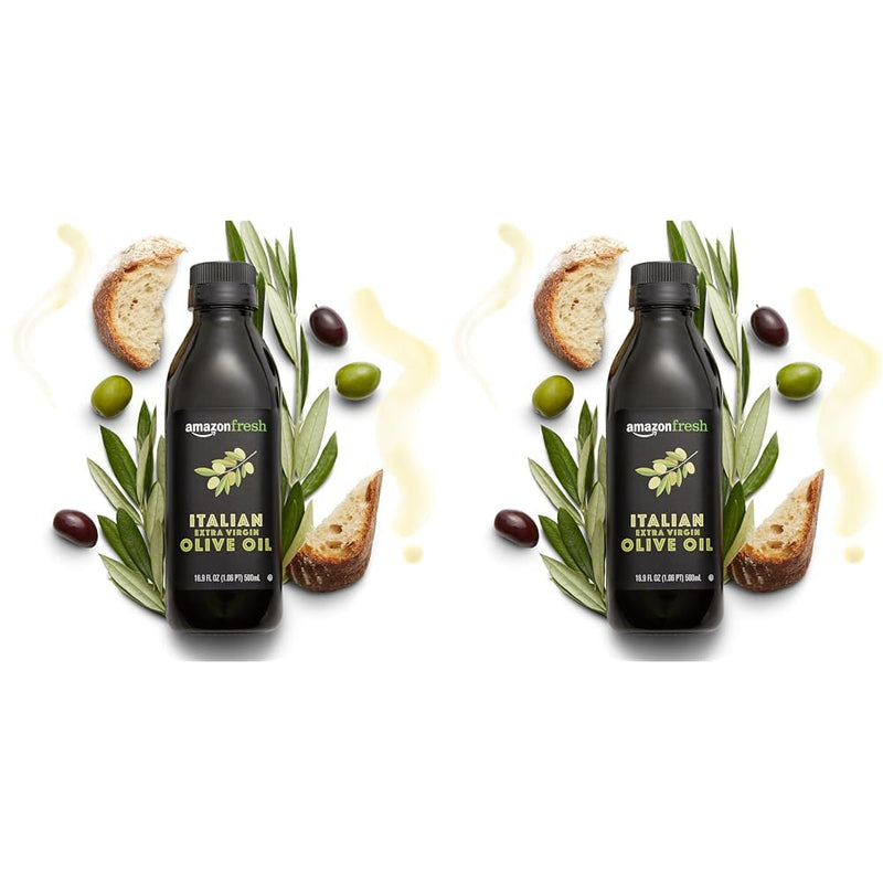 Fresh, Mediterranean Extra Virgin Olive Oil, 16.9 Fl Oz - Premium Health from Brand: Amazon Fresh - Just $10.99! Shop now at Handbags Specialist Headquarter