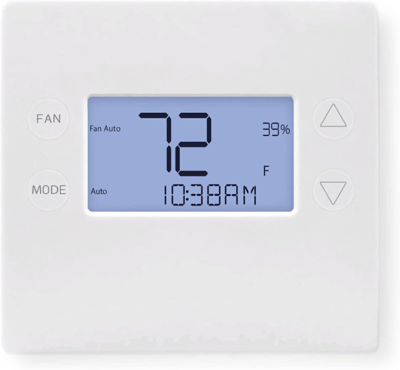 2GIG Smart Z-Wave Plus Model 2GIG-STZ-1 Programmable Thermostat, Humidity Sensing and Control, SmartStart Support, S2 Authentication Security, Fixed Format Display, Auto/On Fan Mode - Premium Home Security from Brand: 2gig - Just $292.99! Shop now at Handbags Specialist Headquarter
