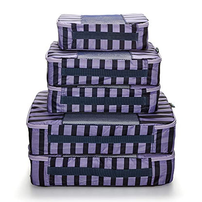 TravelWise Weekender Packing Cube Set - Silver 5-Piece