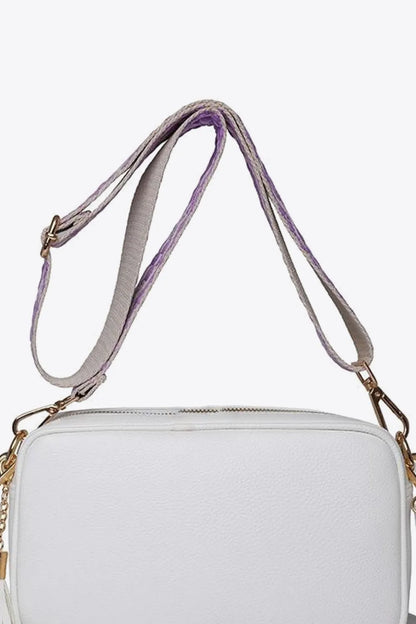 PU Leather Tassel Crossbody Bag - Premium handbags from Trendsi - Just $39.99! Shop now at Handbags Specialist Headquarter