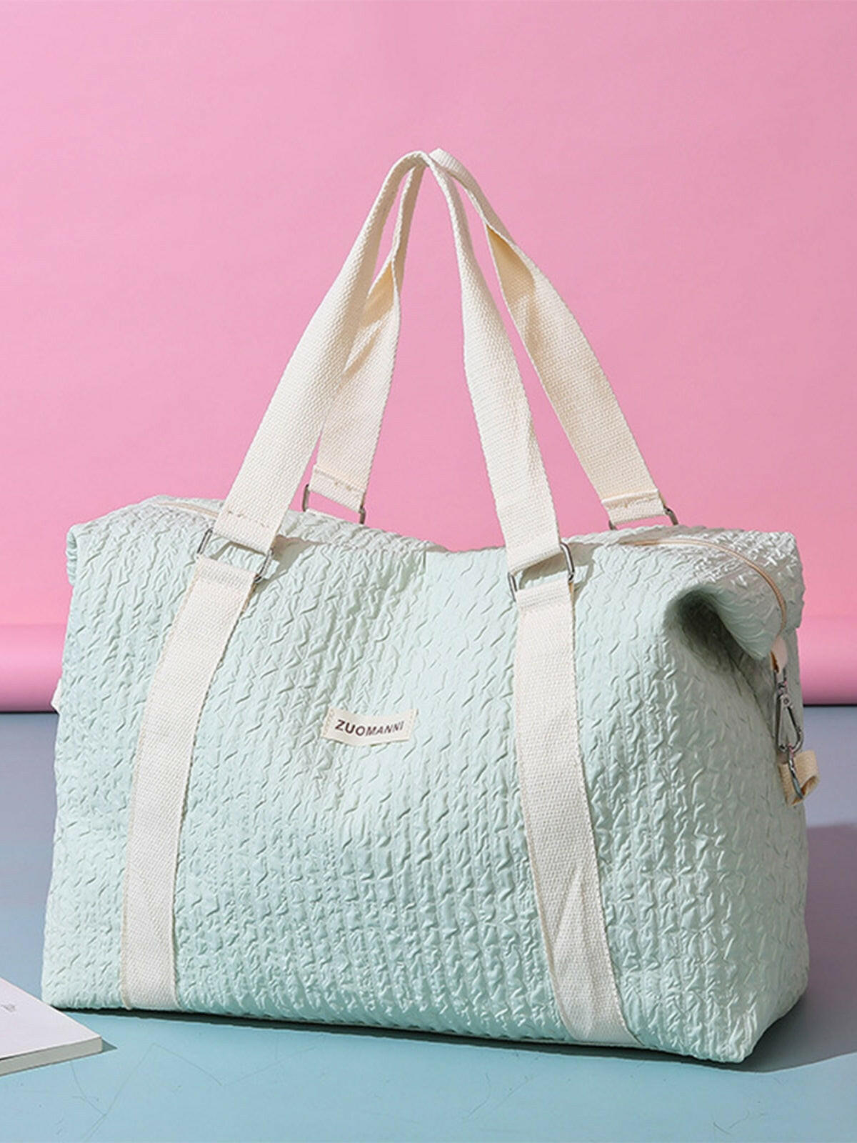 Texture Oxford Cloth Travel Bag - Premium Luggage Travel Bags from Trendsi - Just $36.99! Shop now at Handbags Specialist Headquarter