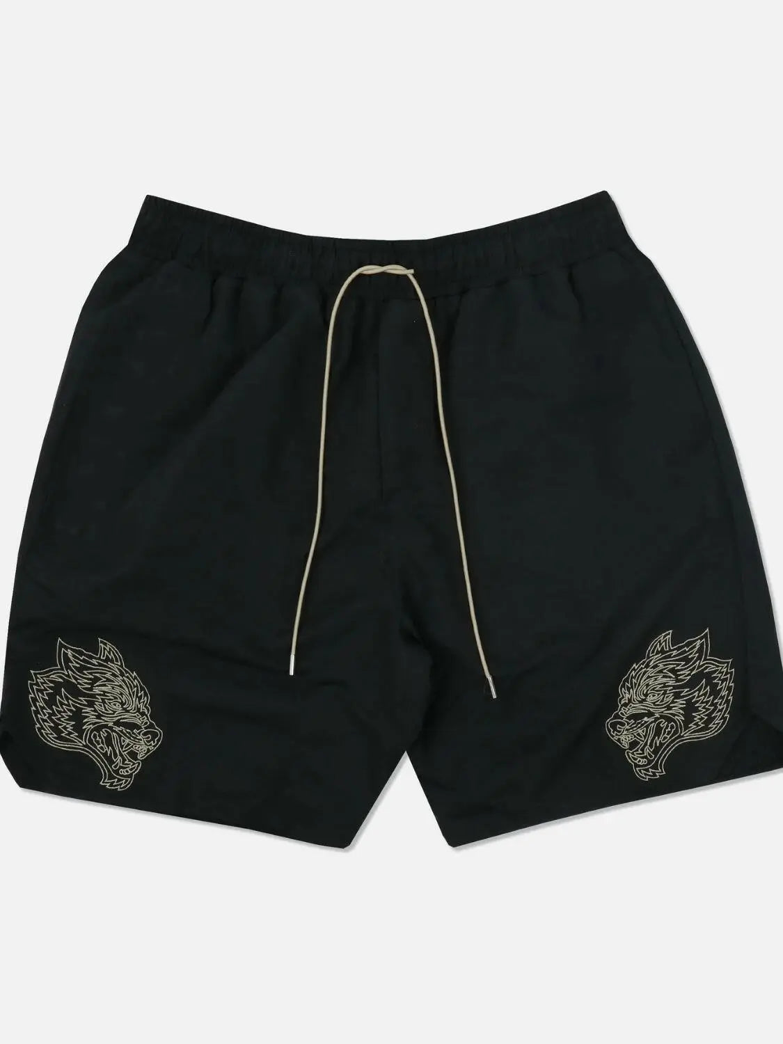 Men's Plus Size Drawstring Waist Shorts.
