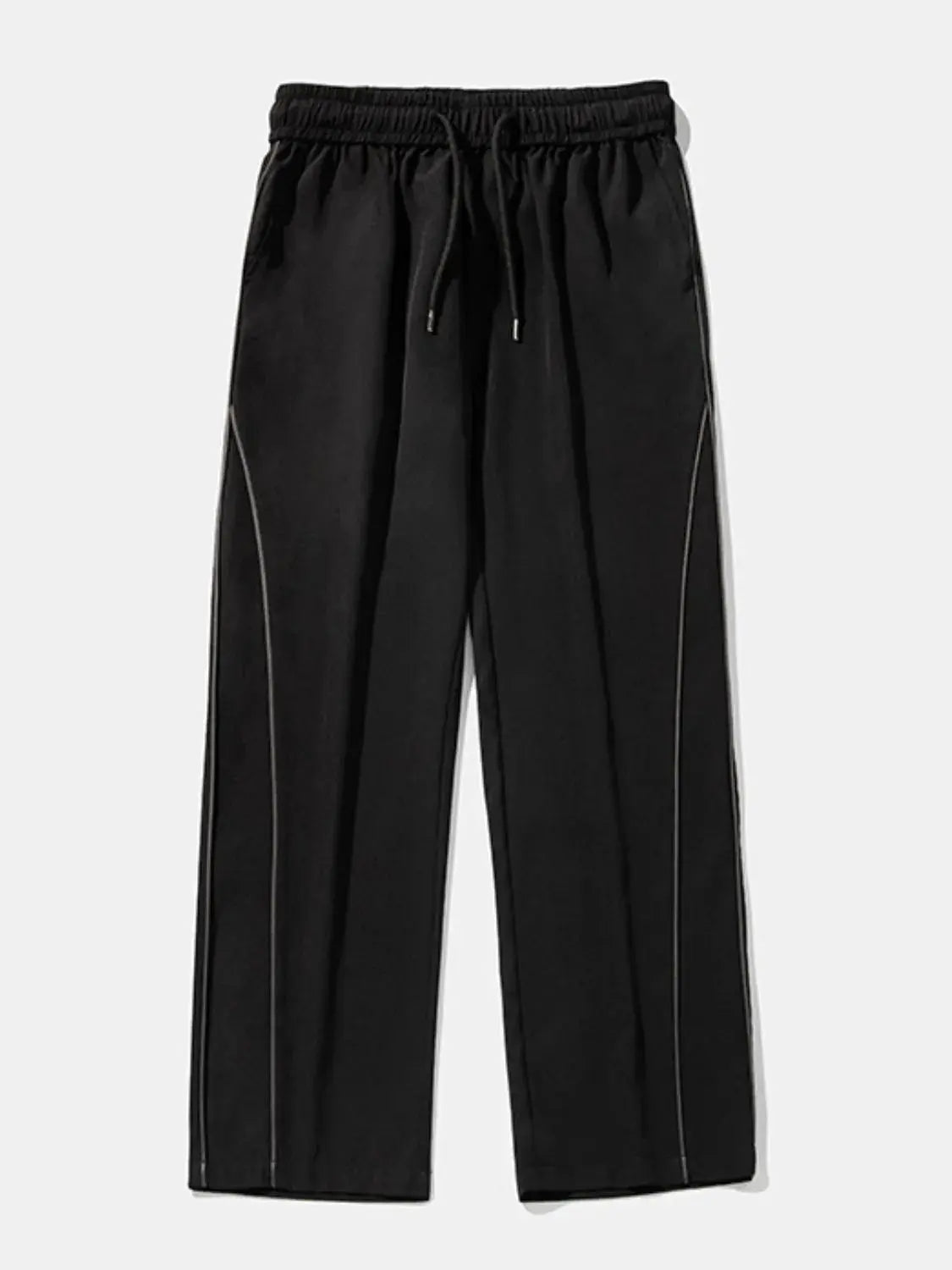 Men's Contrast Straight Sweatpants.